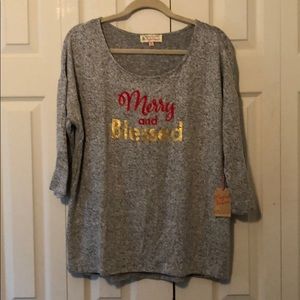 Magical Season “Merry and Blessed” Sweater